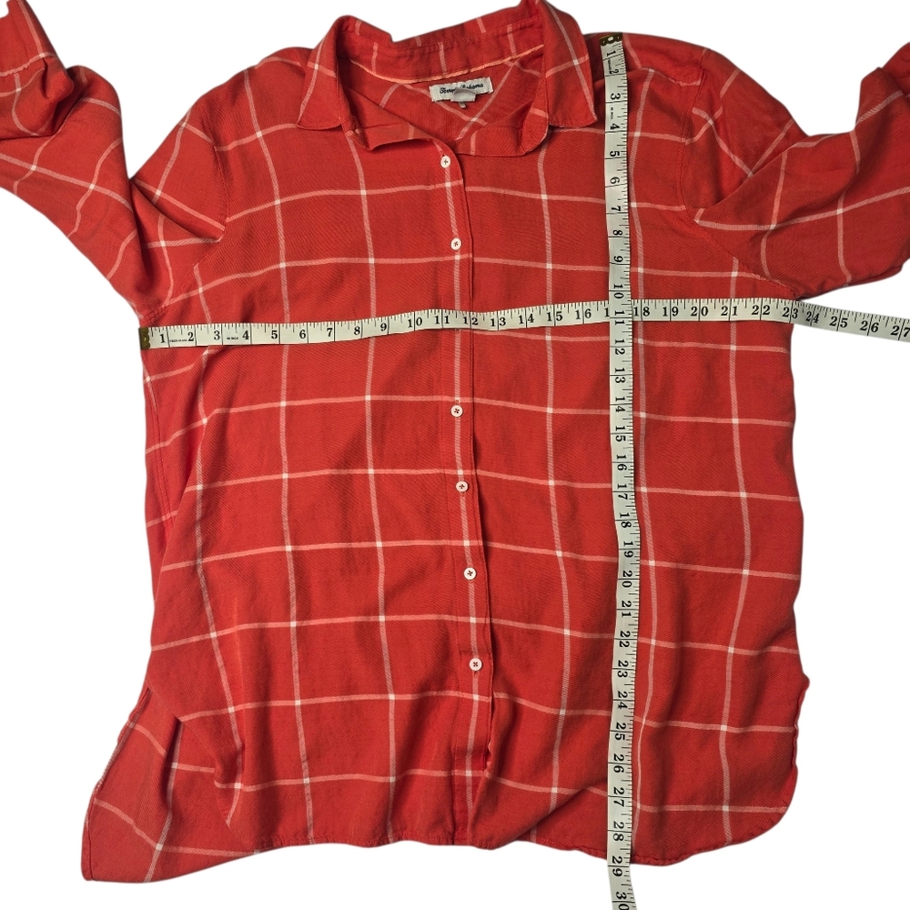 Tommy Bahamas long-sleeve button-down shirt in orange  - Picture 5 of 5